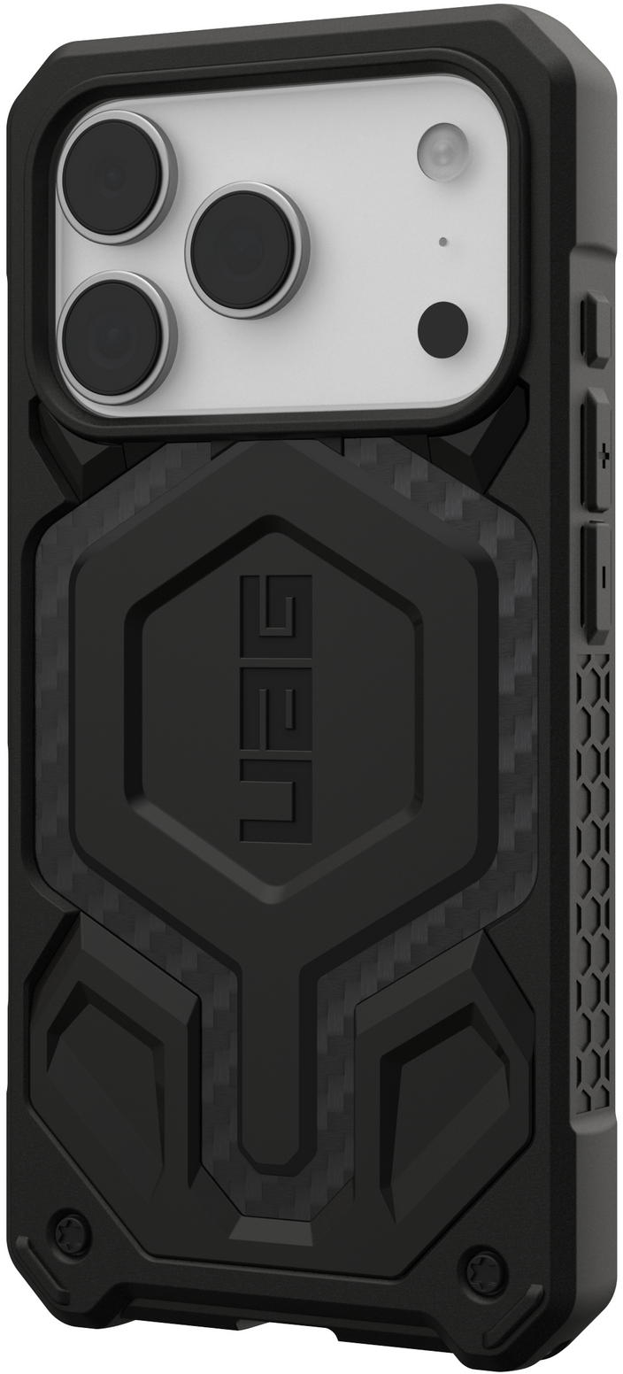 Чохол UAG для Apple iPhone 17 Pro Monarch Pro MagSafe Carbon Fiber (114513114242)фото4