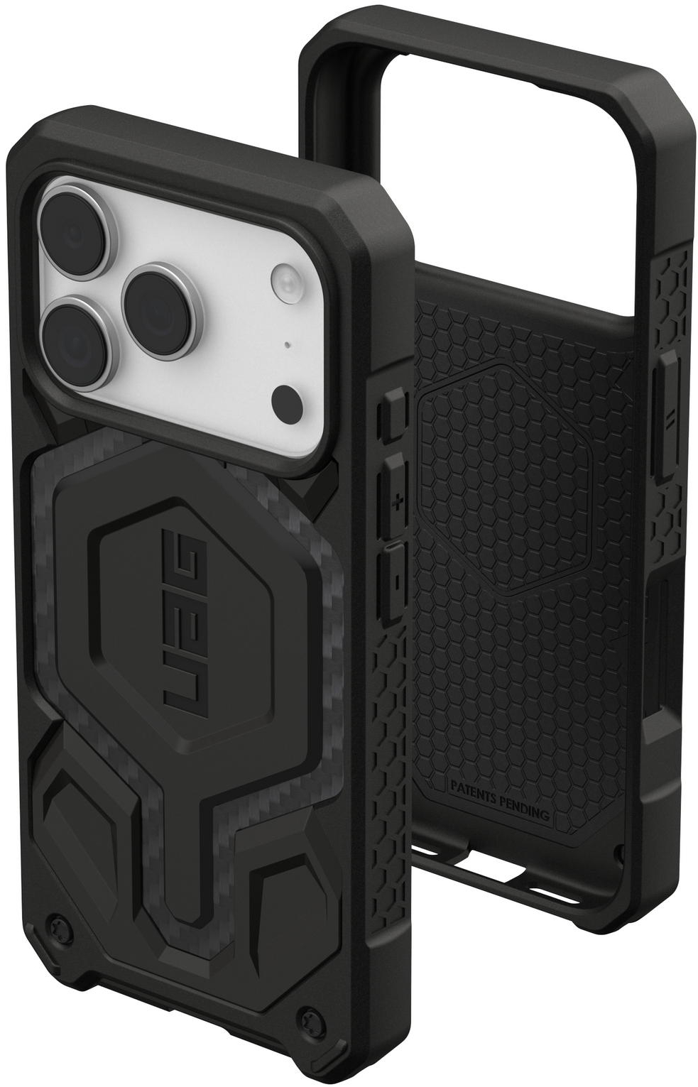 Чохол UAG для Apple iPhone 17 Pro Monarch Pro MagSafe Carbon Fiber (114513114242)фото14