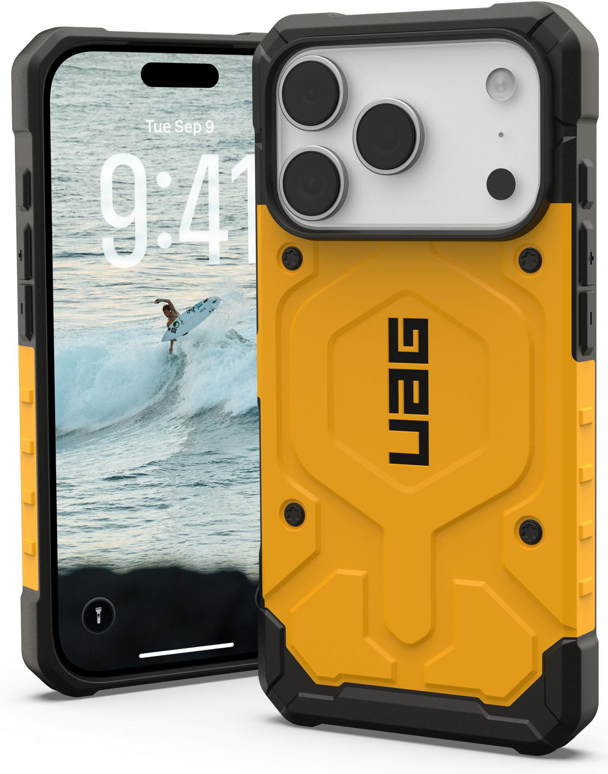 Чехол UAG для Apple iPhone 17 Pro Pathfinder MagSafe Heritage Yellow (114548118282) фото 