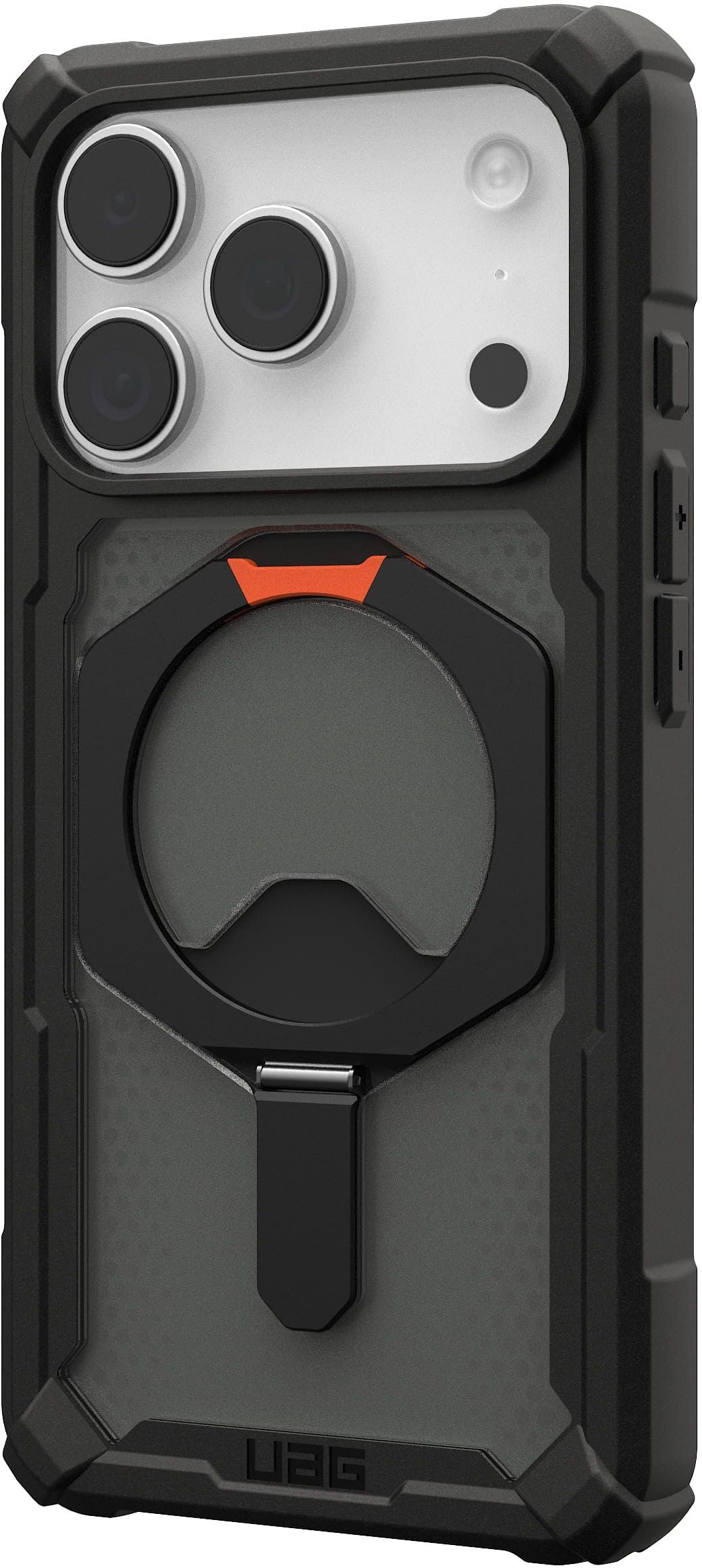 Чехол UAG для Apple iPhone 17 Pro Plasma XTE MagSafe Black/Pop Orange (114527114097) фото 9