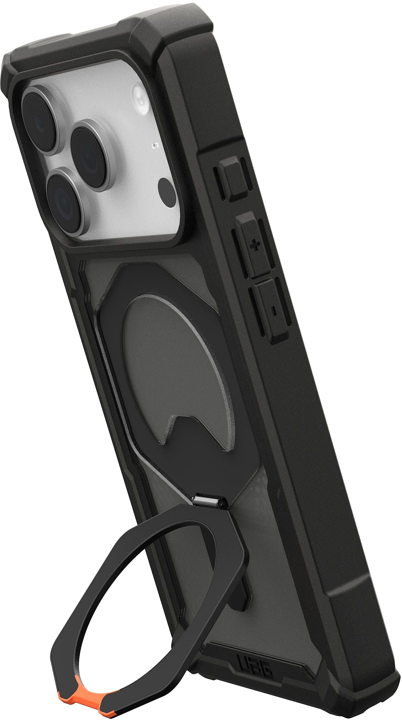 Чехол UAG для Apple iPhone 17 Pro Plasma XTE MagSafe Black/Pop Orange (114527114097) фото 10