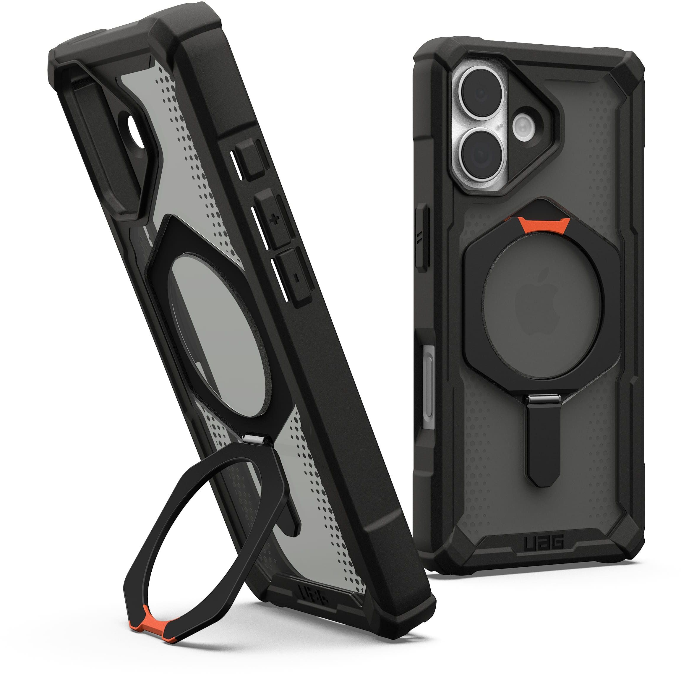 Чохол UAG для Apple iPhone 17 Plasma XTE MagSafe Black/Pop Orange (114526114097)фото16