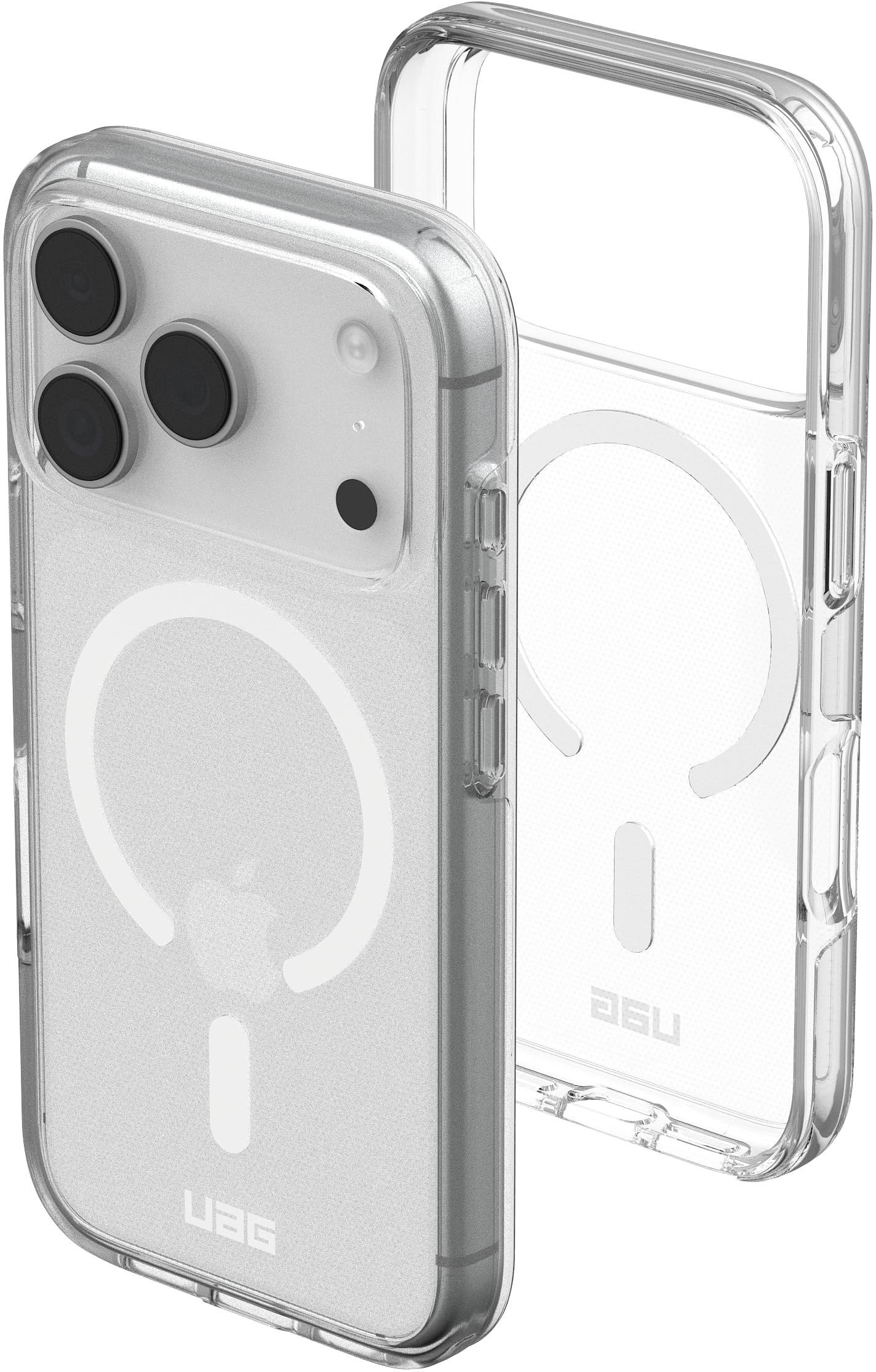 Чохол UAG для Apple iPhone 17 Pro Scout Clear MagSafe Ice/White (114558114341)фото14