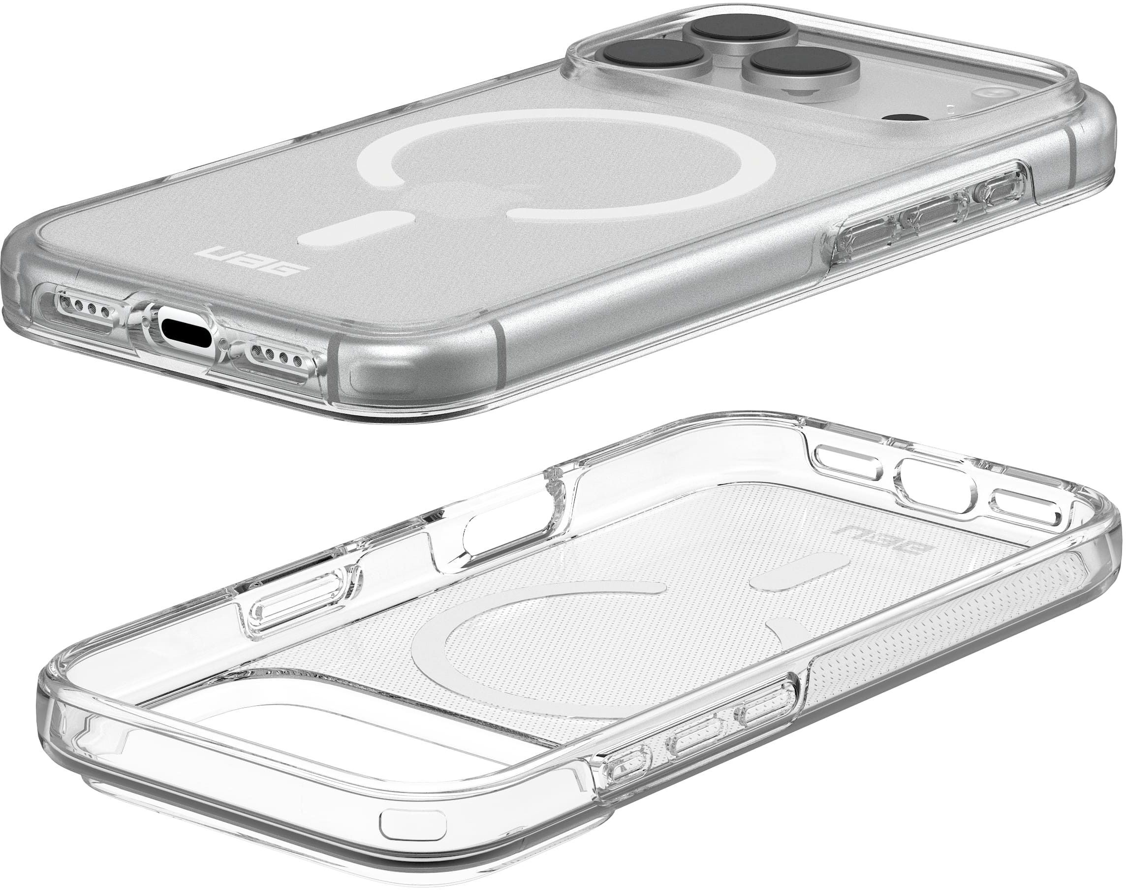 Чохол UAG для Apple iPhone 17 Pro Scout Clear MagSafe Ice/White (114558114341)фото15