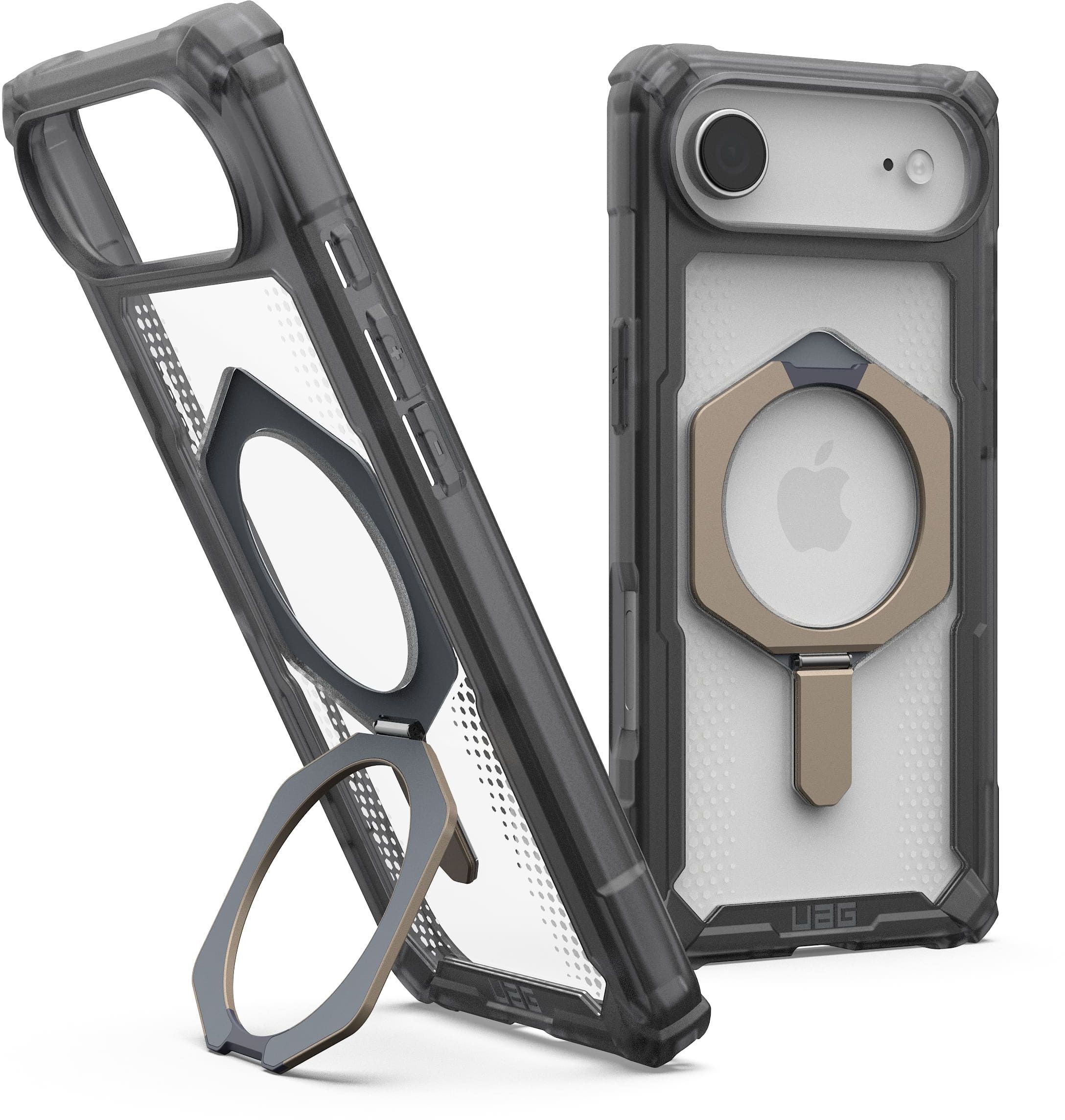 Чохол UAG для Apple iPhone AirPlasma XTE Magsafe Ash/Titanium (114525113136)фото16