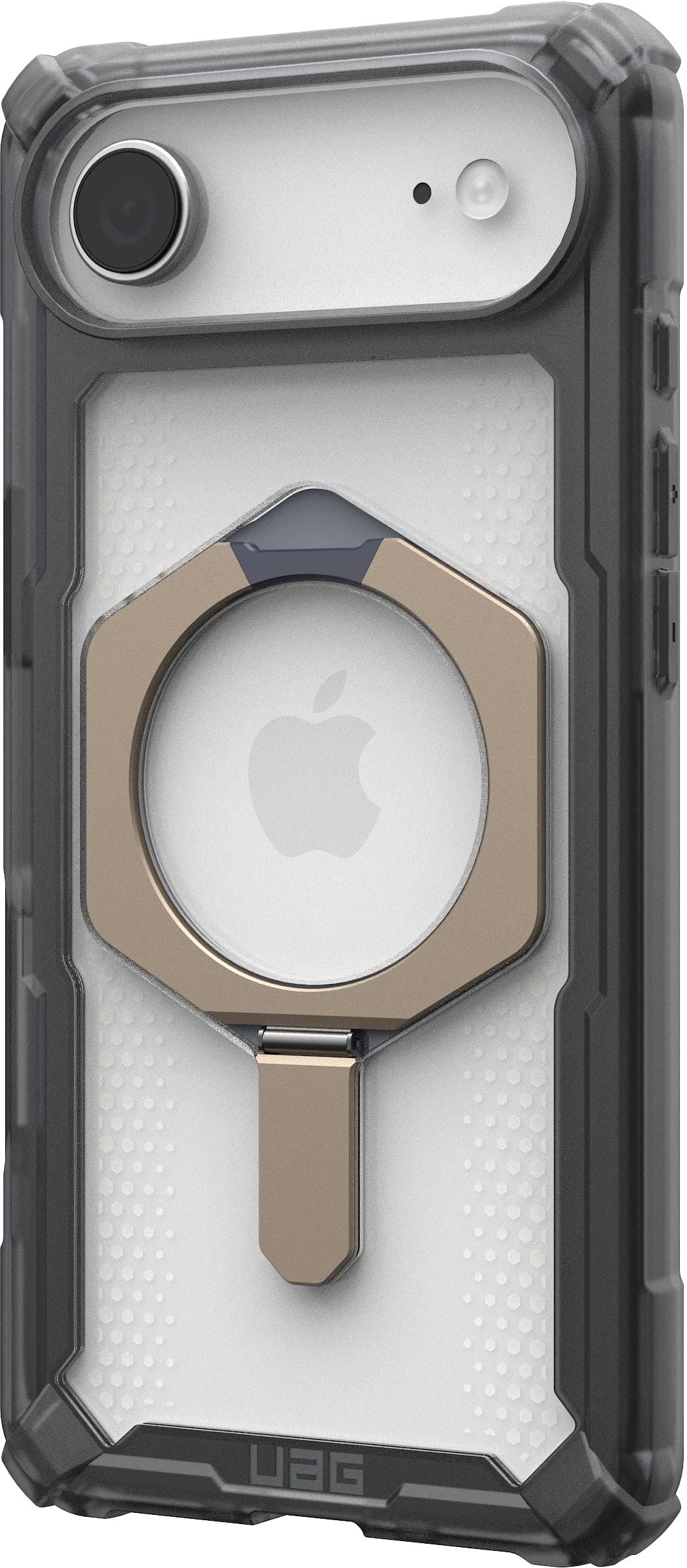 Чохол UAG для Apple iPhone AirPlasma XTE Magsafe Ash/Titanium (114525113136)фото9
