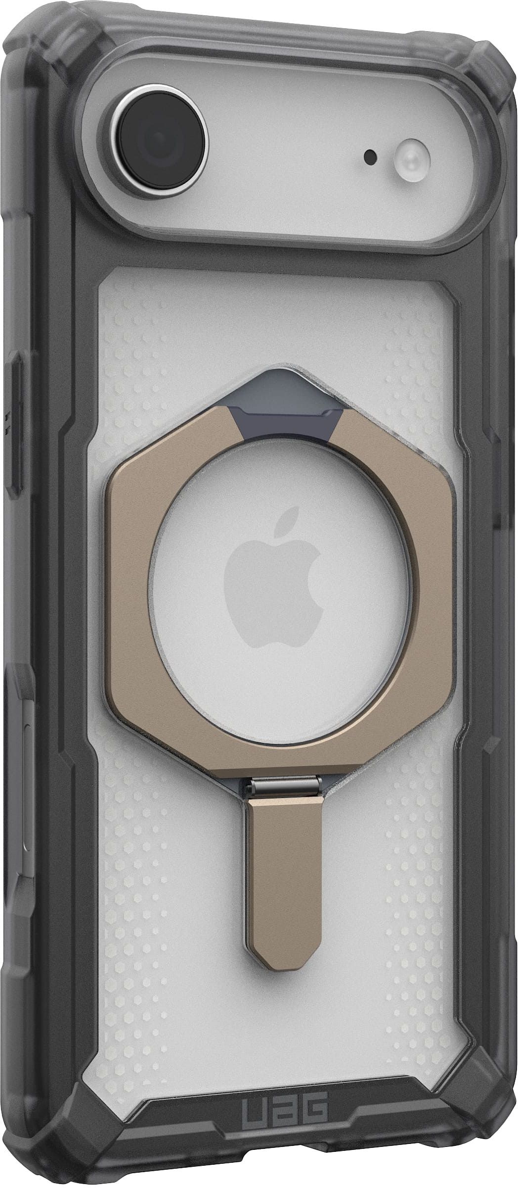 Чохол UAG для Apple iPhone AirPlasma XTE Magsafe Ash/Titanium (114525113136)фото8