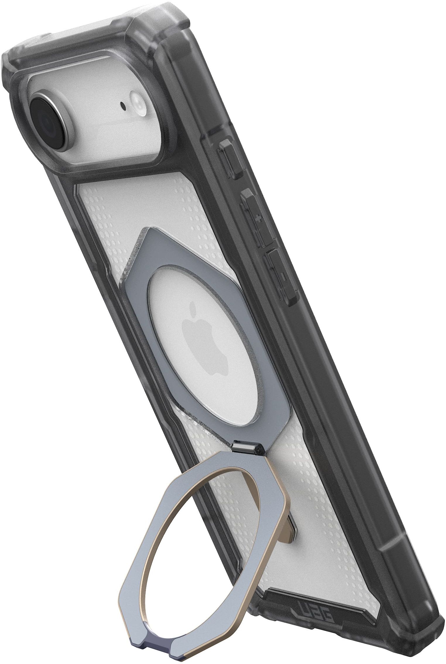 Чохол UAG для Apple iPhone AirPlasma XTE Magsafe Ash/Titanium (114525113136)фото10