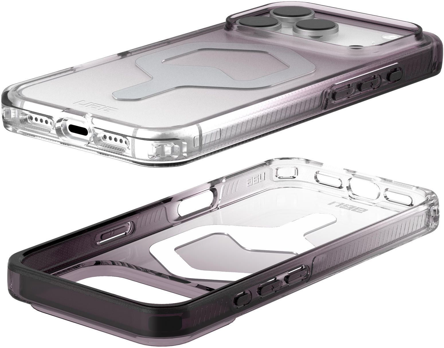 Чохол UAG для Apple iPhone 17 Pro Plyo MagSafe Black/Clear Ombre (11452911404G)фото14