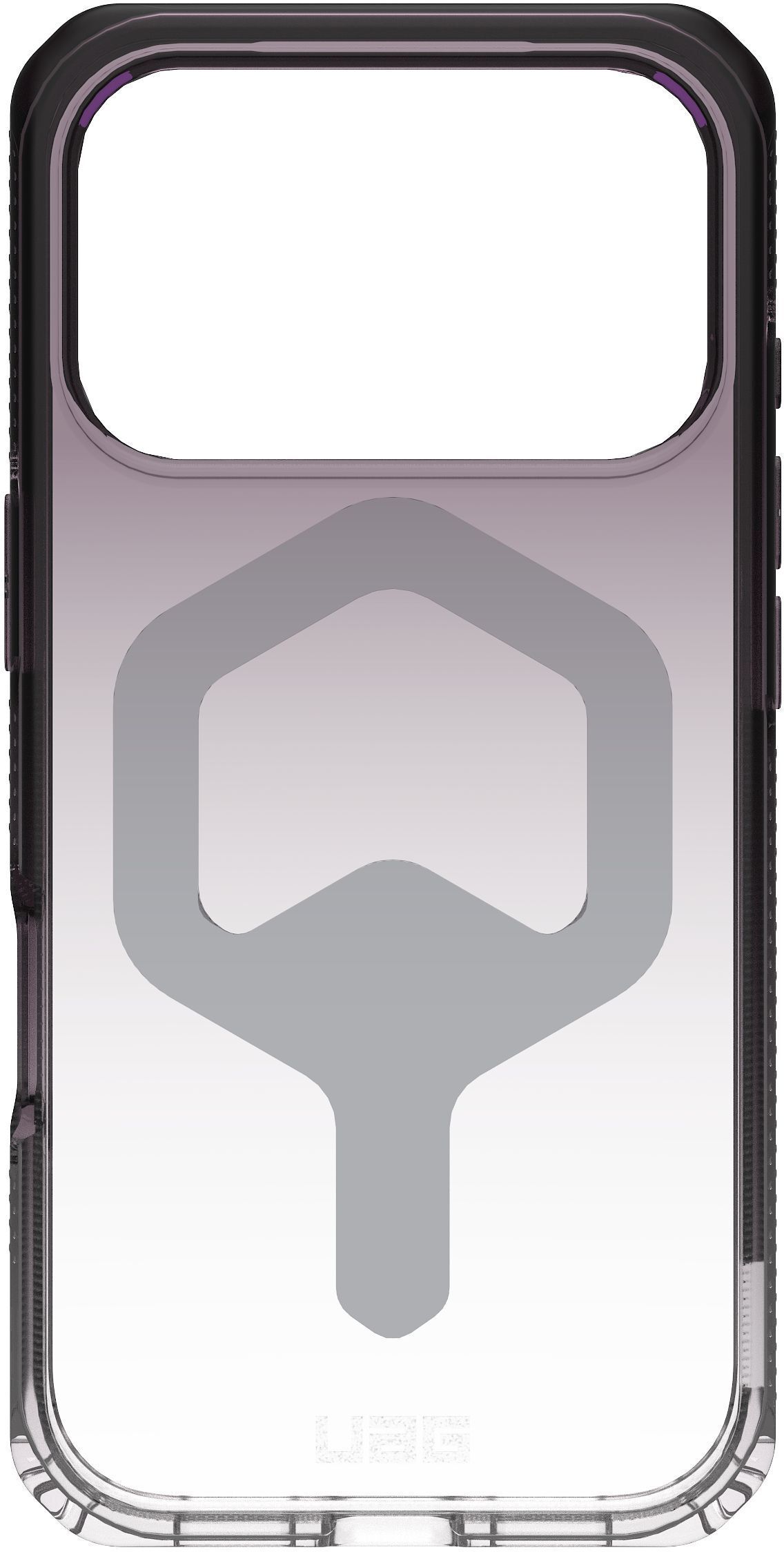 Чохол UAG для Apple iPhone 17 Pro Plyo MagSafe Black/Clear Ombre (11452911404G)фото9