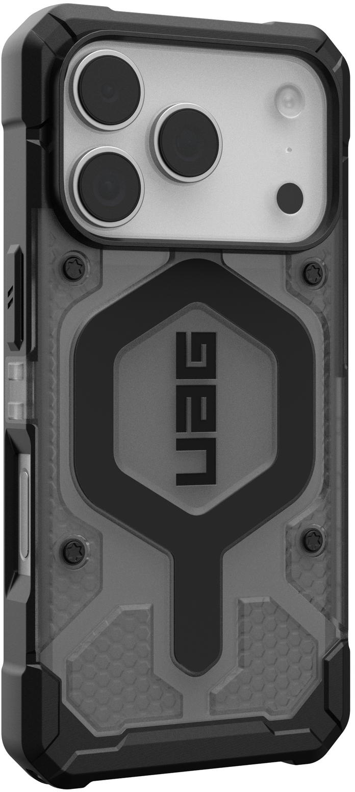 Чохол UAG для Apple iPhone 17 Pro Pathfinder Clear MagSafe Ash/Black (114551113140)фото2