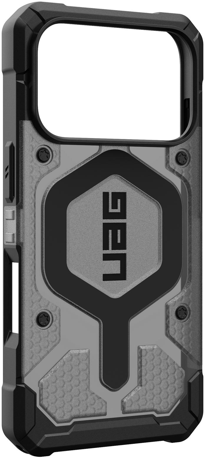 Чохол UAG для Apple iPhone 17 Pro Pathfinder Clear MagSafe Ash/Black (114551113140)фото4