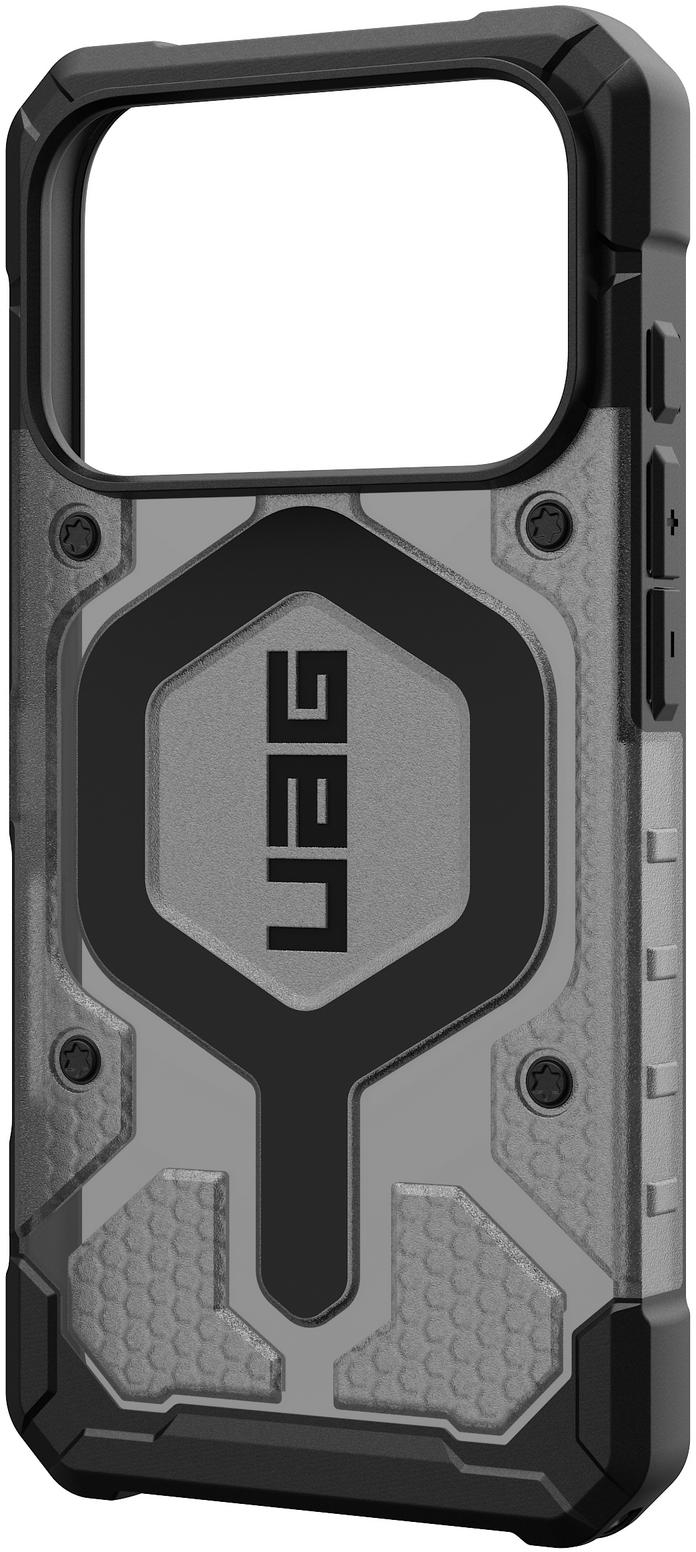 Чохол UAG для Apple iPhone 17 Pro Pathfinder Clear MagSafe Ash/Black (114551113140)фото6