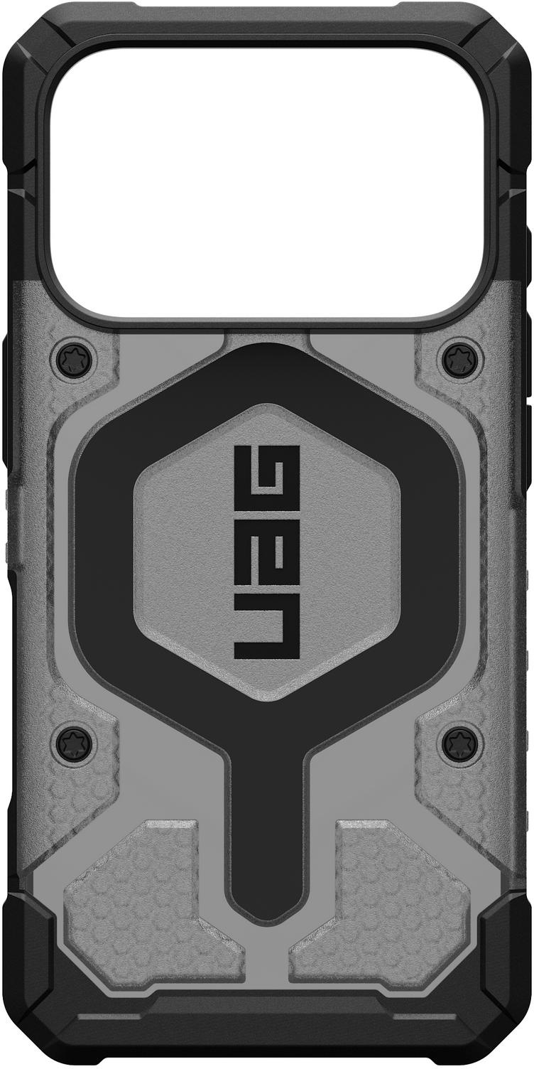 Чохол UAG для Apple iPhone 17 Pro Pathfinder Clear MagSafe Ash/Black (114551113140)фото5