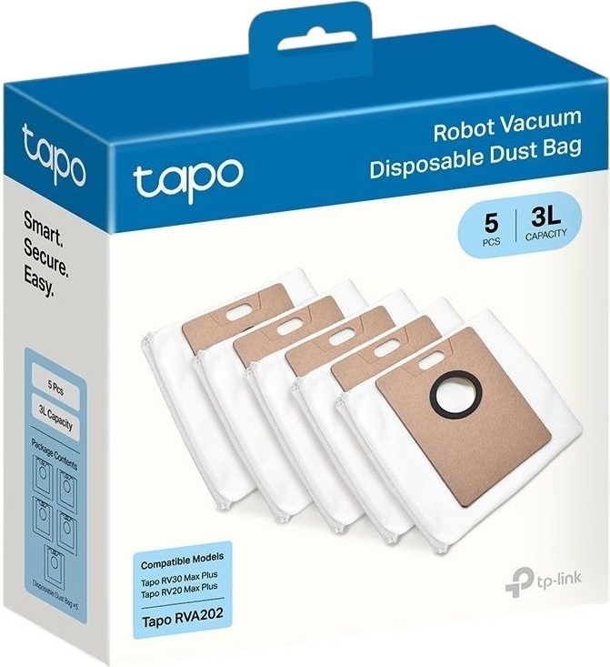 Одноразовий мішок для пилу TP-LINK (TAPO RVA202), 5 штфото3