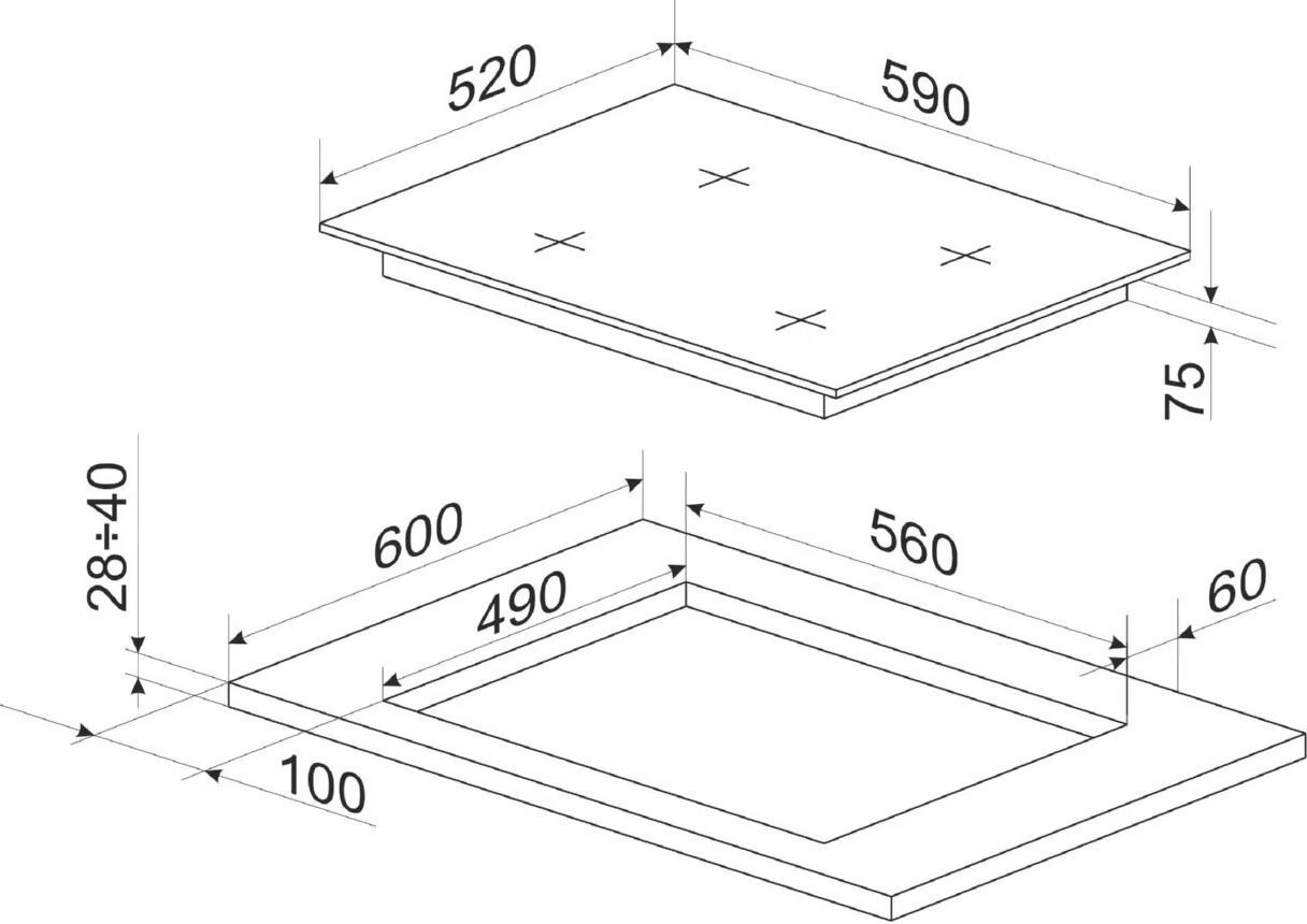 Варильна поверхня HANSA BHGW630301фото2