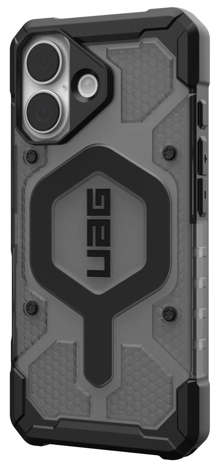 Чохол UAG для Apple iPhone 17 Pathfinder Clear MagSafe Ash/Black (114553113140)фото3