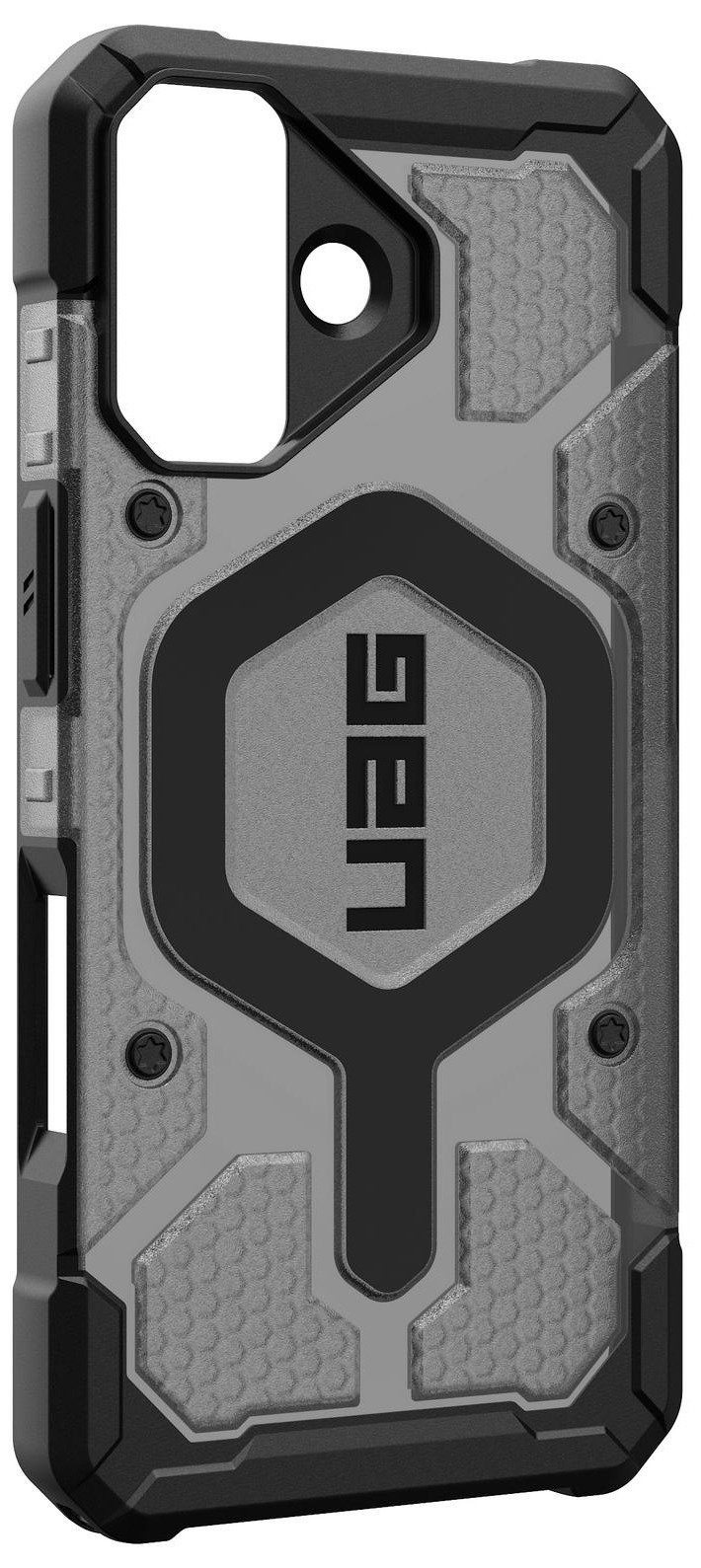 Чохол UAG для Apple iPhone 17 Pathfinder Clear MagSafe Ash/Black (114553113140)фото6