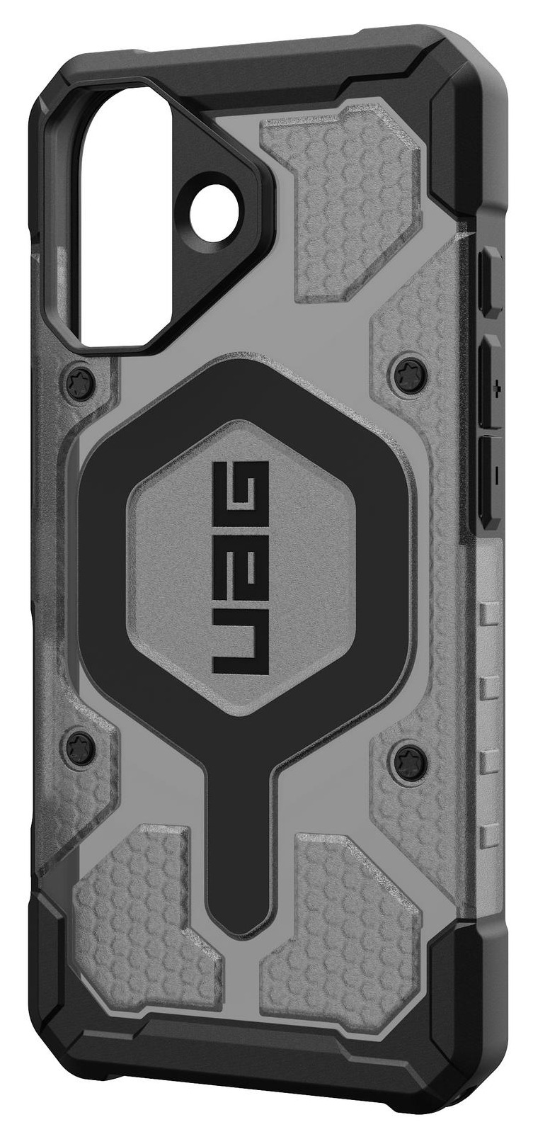 Чохол UAG для Apple iPhone 17 Pathfinder Clear MagSafe Ash/Black (114553113140)фото8