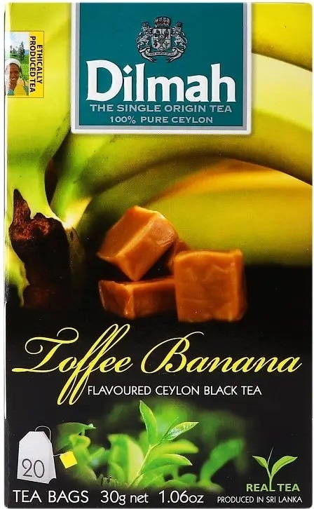 Чай чёрный Dilmah Toffee Banana 20 шт фото 2