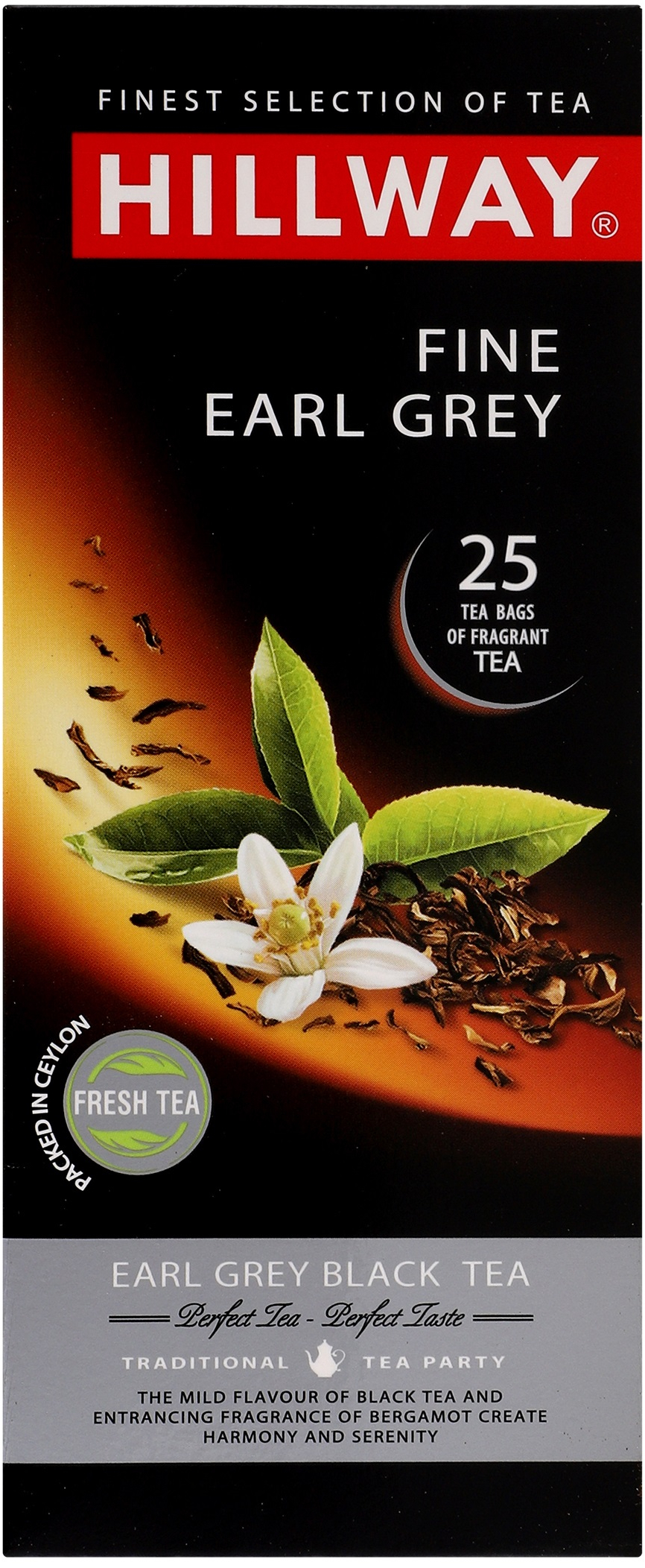 Чай чёрный Hillway Fine Earl Grey 25 шт фото 4