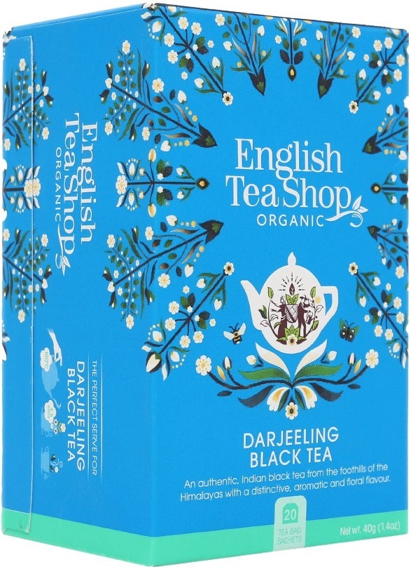 Чай чёрный English Tea Shop Darjeeling органический 20 шт фото 2