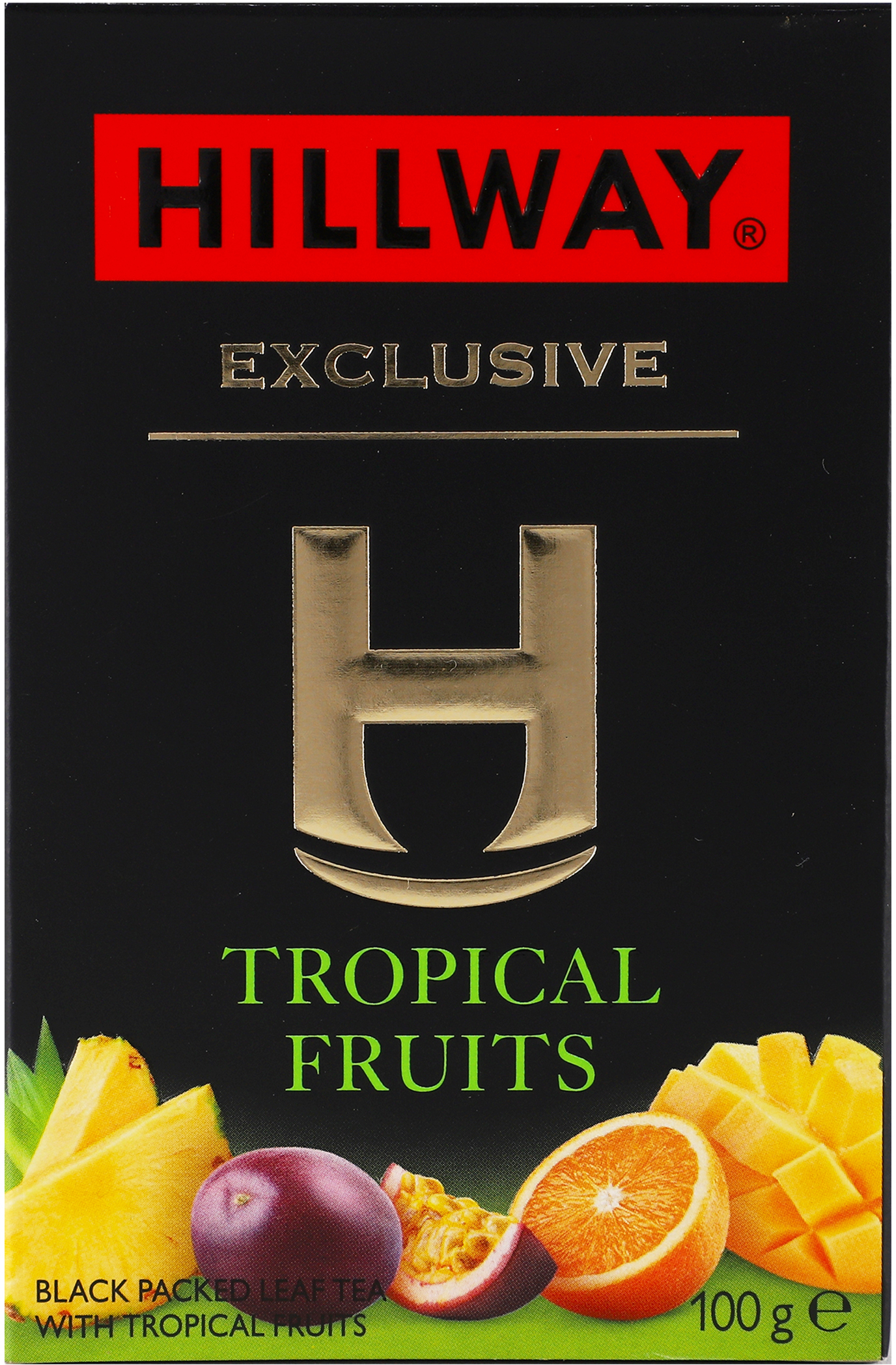 Чай чёрный Hillway Exclusive Tropical fruits 100 г фото 4