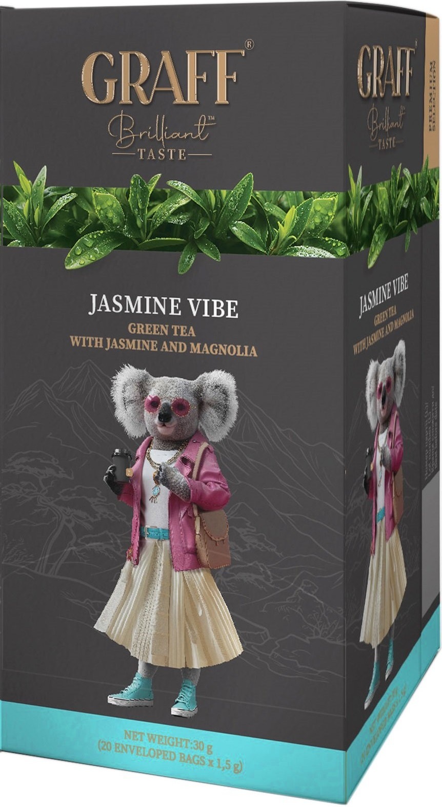 Чай зелёный Graff Жасминовый настрой 20 шт фото 2