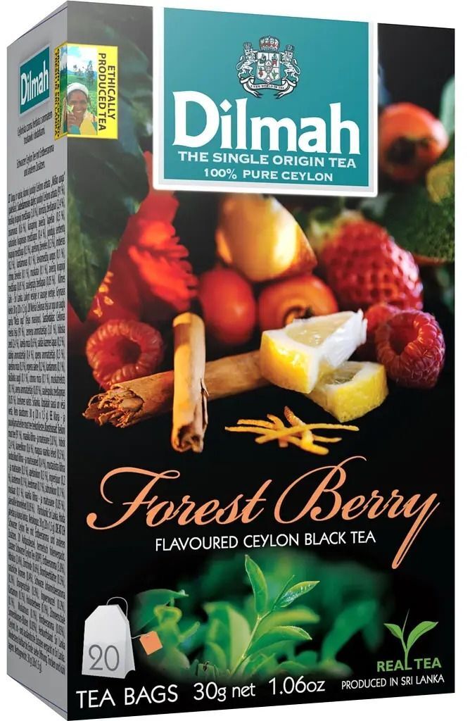 Чай чёрный Dilmah Forest Berry 20 шт фото 2