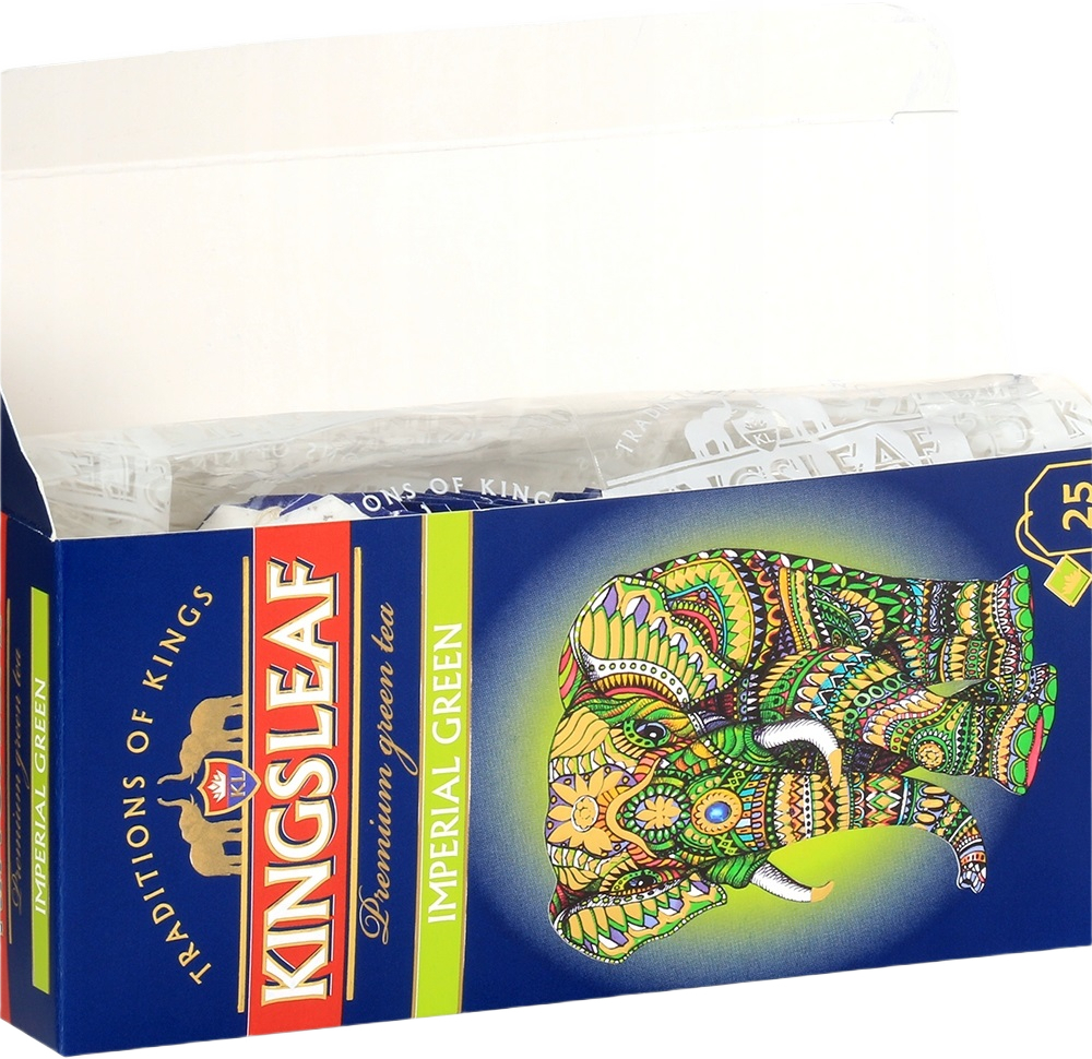 Чай зелёный kingsleaf Imperial green 25 шт фото 5