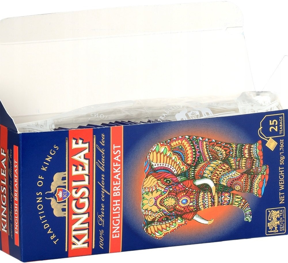 Чай чёрный Kingsleaf English breakfast 25 шт фото 5
