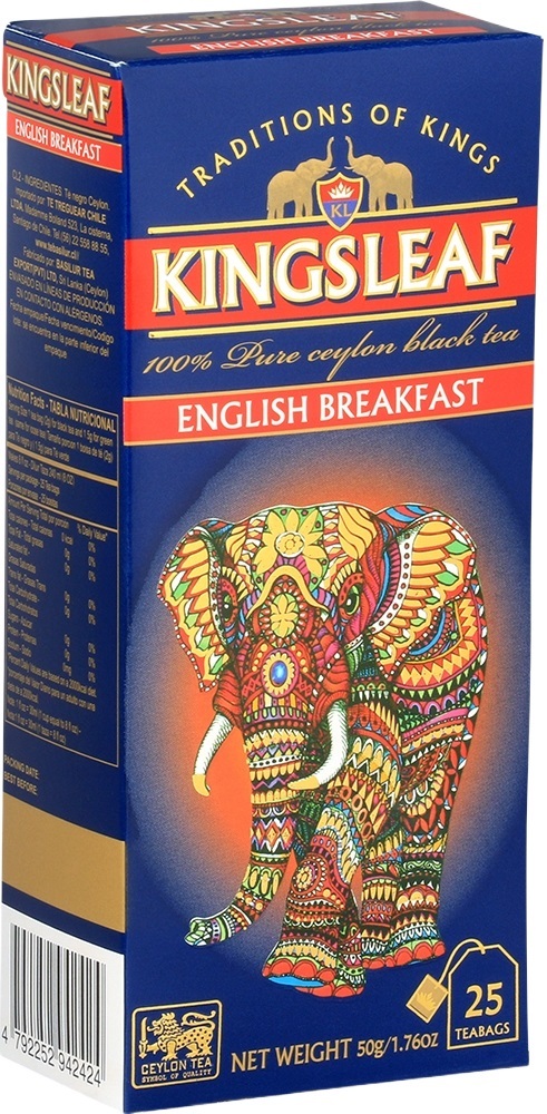 Чай чёрный Kingsleaf English breakfast 25 шт фото 3