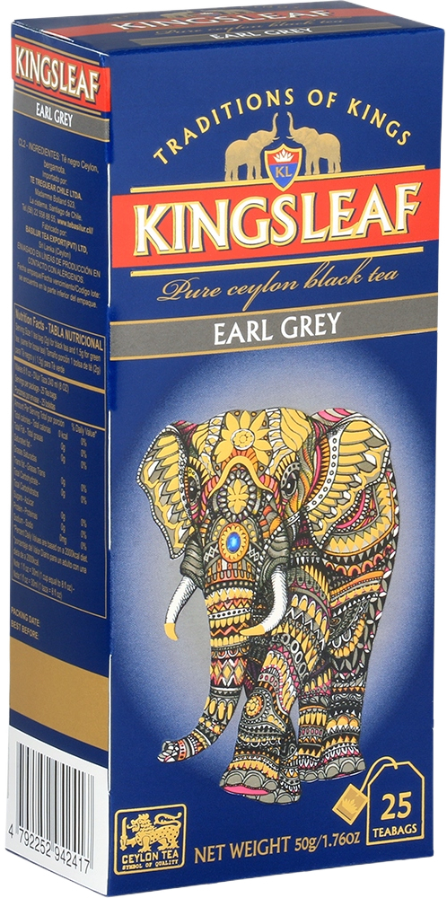 Чай чорний Kingsleaf Earl Grey 25 штфото3