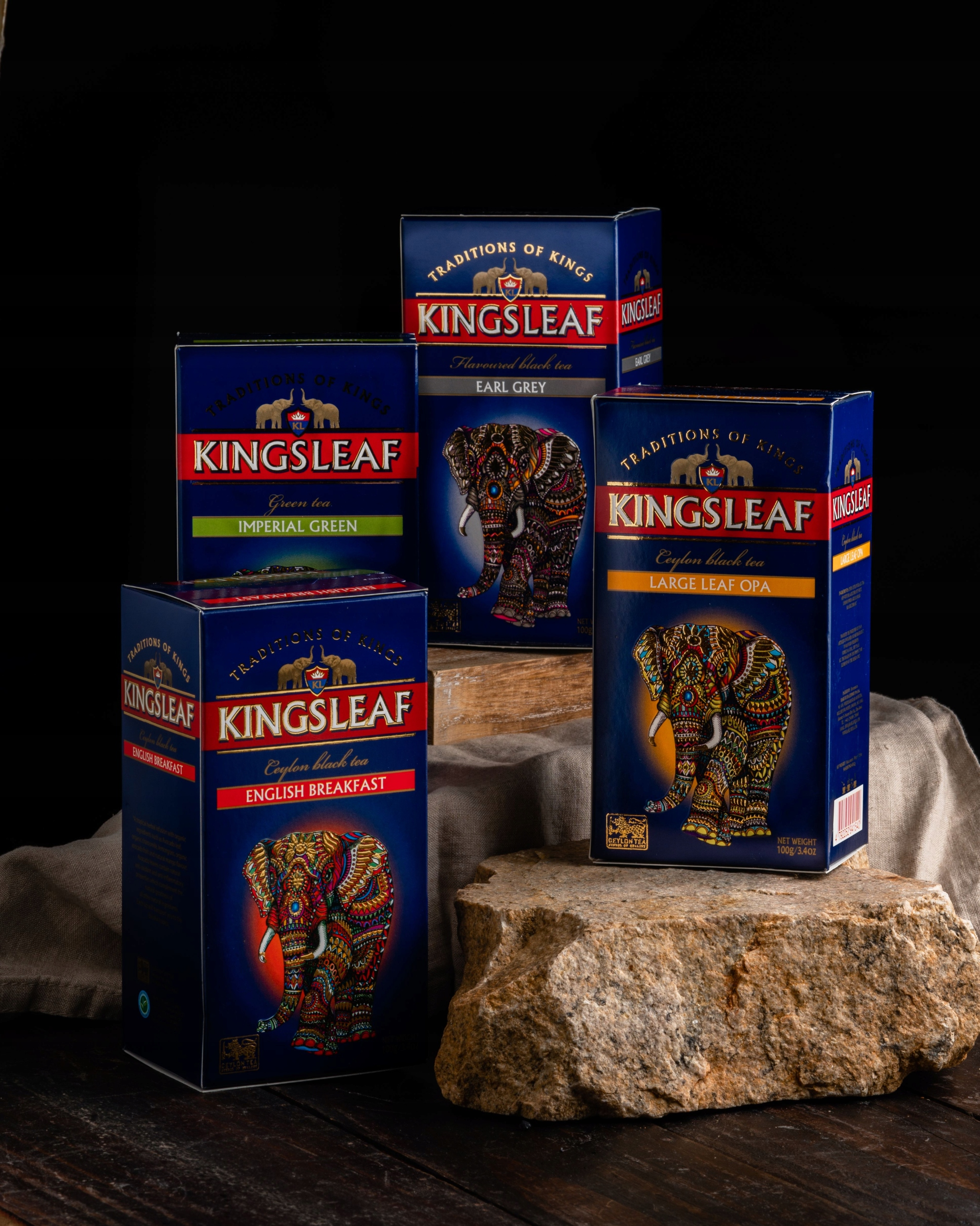Чай чёрный Kingsleaf Earl grey 100 г фото 7