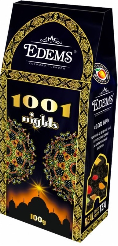 Чай чорний та зелений Edems 1001 Nights 100 гфото3