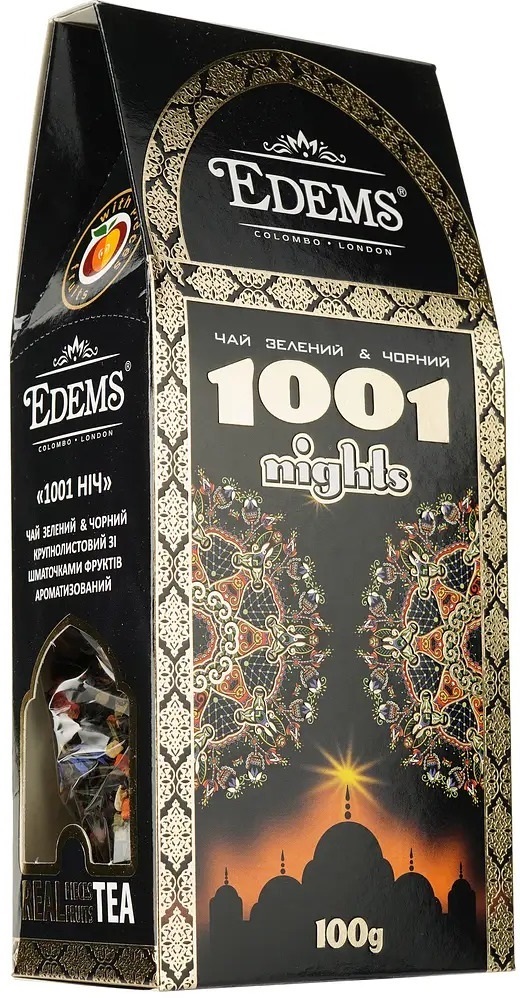Чай чорний та зелений Edems 1001 Nights 100 гфото2