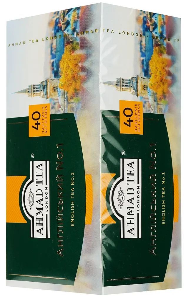 Чай Ahmad tea Английский №1 40 шт фото 2
