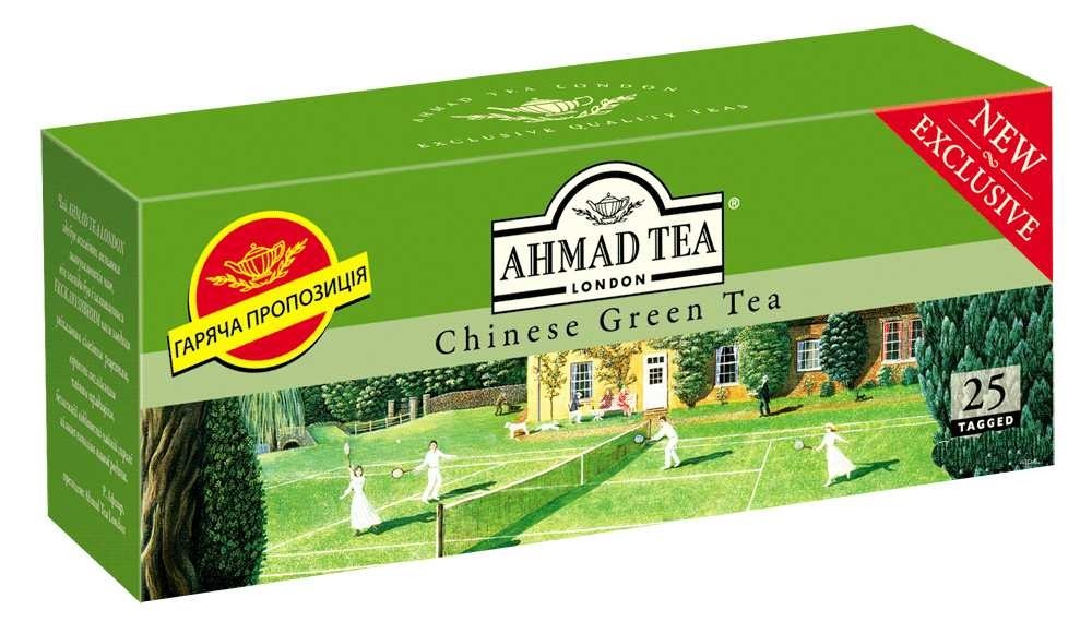 Чай зелёный Ahmad tea Китайский 25 шт фото 2