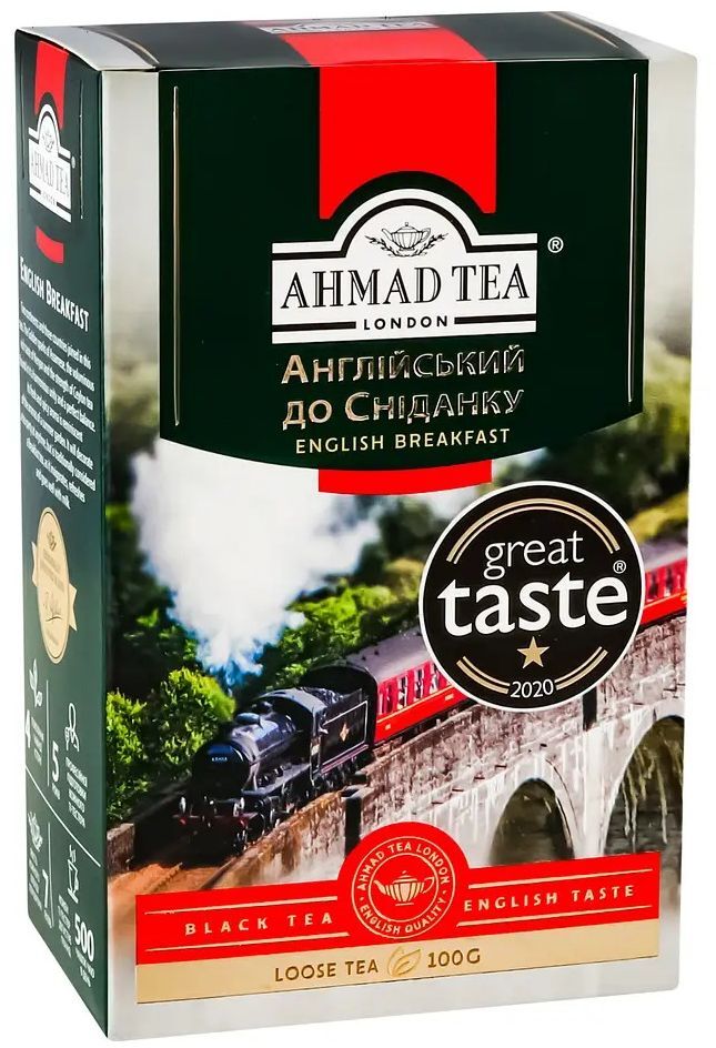 Чай Ahmad tea Английский к завтраку 100 г фото 