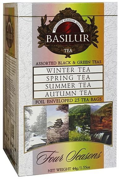 Чай Basilur Four Seasons ассорти 25 шт фото 