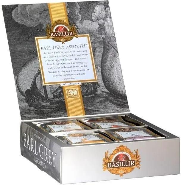 Набор чая чёрного Basilur Earl Grey Assorted 40 шт фото 