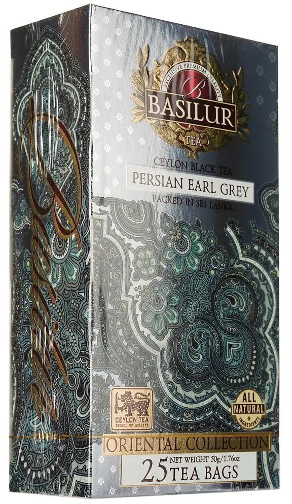Чай чёрный Basilur Persian Earl Grey 25 шт фото 