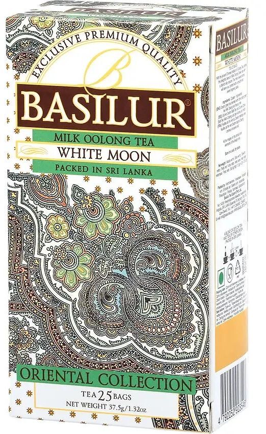 Чай зелёный Basilur Oriental White moon 25 шт фото 