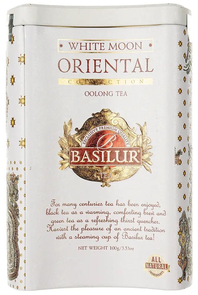Чай зелёный Basilur Белый месяц китайский 100 г фото 2