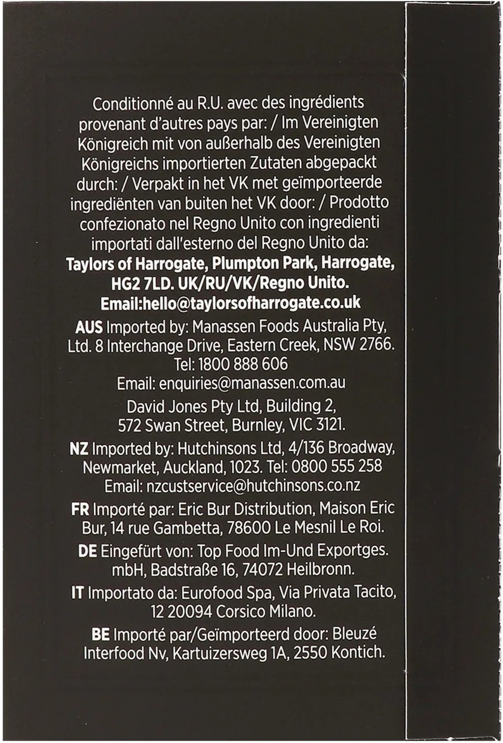 Чай чёрный Taylors of Harrogate Afternoon Darjeeling 20 шт фото 3