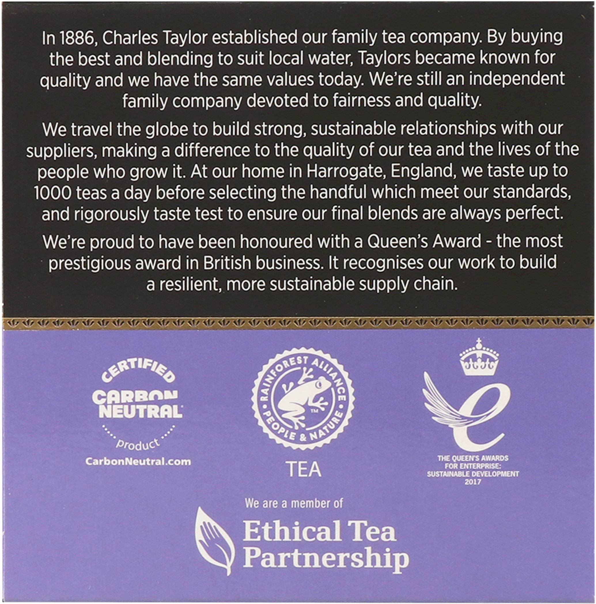 Чай чёрный Taylors of Harrogate Earl Grey 125 г фото 3