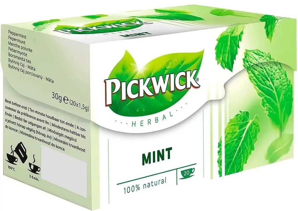 Травяной чай Pickwick мятный 20 шт фото 2
