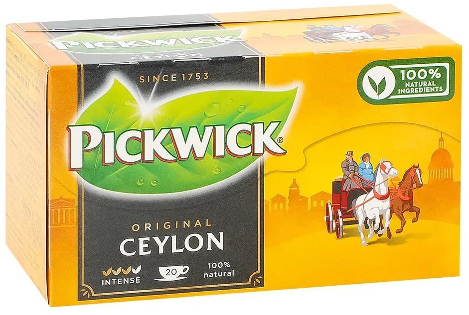 Чай чёрный Pickwick Original Ceylon 20 шт фото 2
