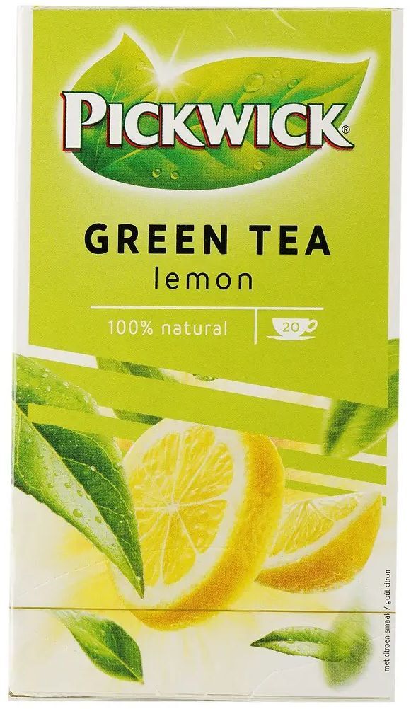 Чай зелёный Pickwick с лемонграссом и цедрой лимона 20 шт фото 2