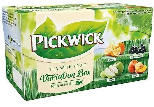 Чай чёрный Pickwick Ассорти с кусочками фруктов 20 шт фото 2